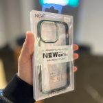 قاب شفاف دور سبز Newskin