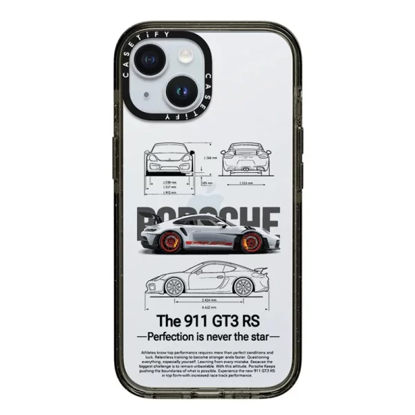 قاب سفارشی شفاف پورشه 911 Porsche