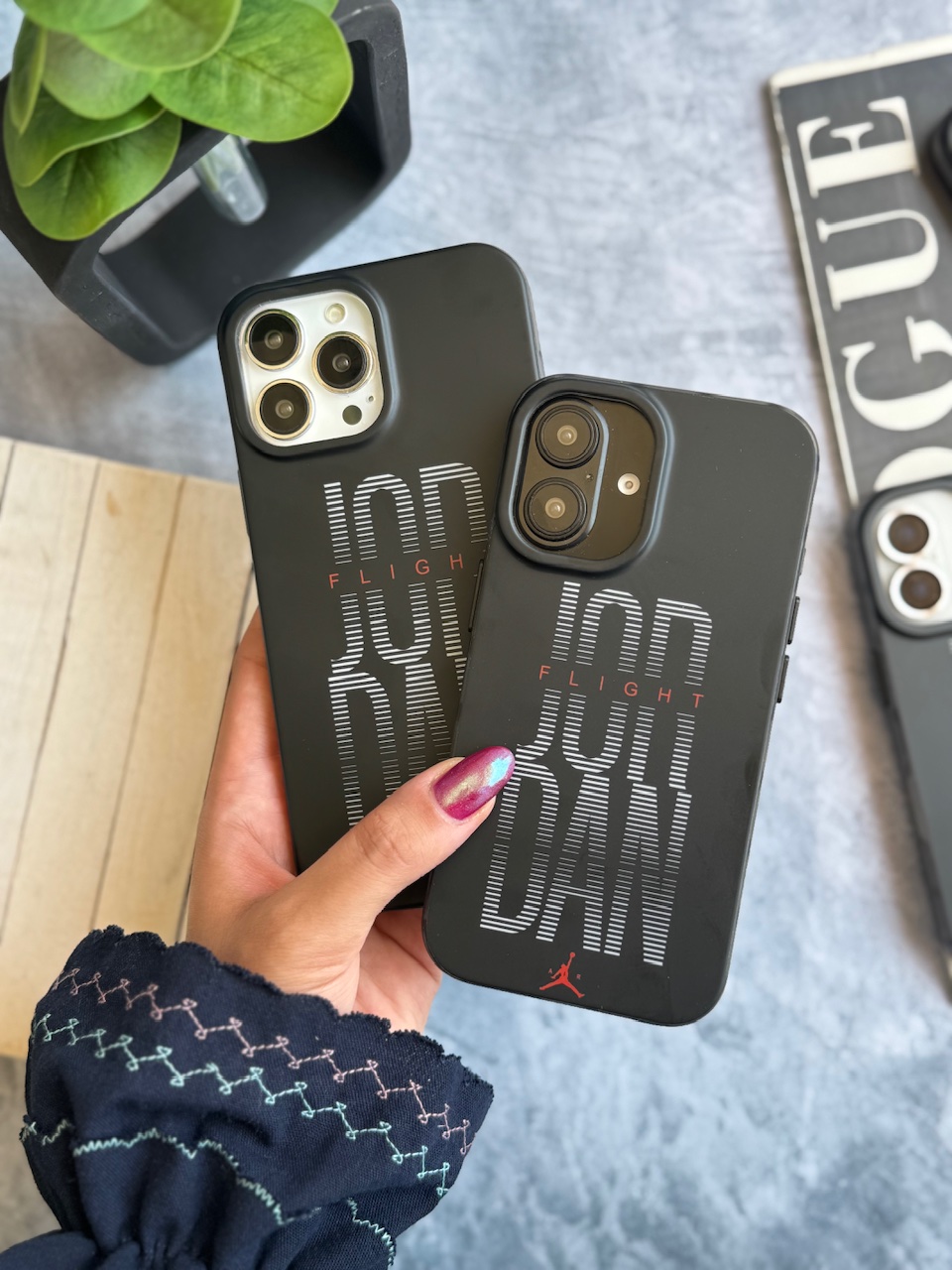 66e796 قاب آیفون Jordan Flight جردن - تصویر 1