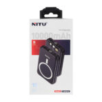 پاوربانک فست شارژ Nitu 10000mAh مدل NPB14 - مشکی - تصویر 2