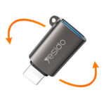 تبدیل USB 3.0 به لایتنینگ یسیدو YESIDO GS14 - تصویر 5